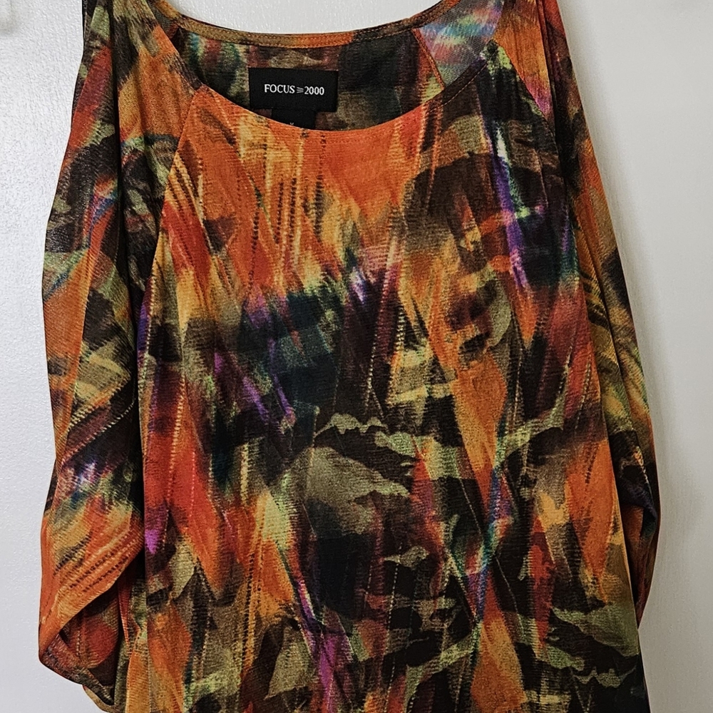Focus 2000 Women's Multicolor Top
